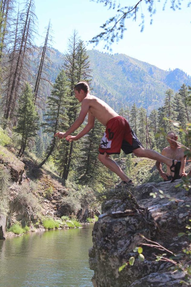 Bring your entire family to float the middle fork of the salmon river in Idaho