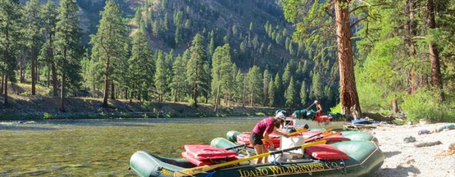 The spectacular landscape of the Frank Church Wilderness is where you and your friends or family can experience the vacation of a lifetime floating the Middle Fork of the Salmon River.