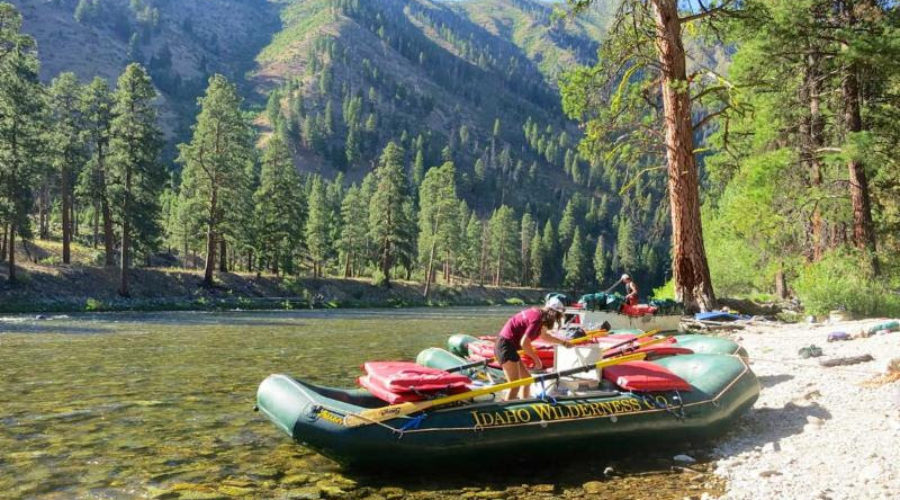 The spectacular landscape of the Frank Church Wilderness is where you and your friends or family can experience the vacation of a lifetime floating the Middle Fork of the Salmon River.