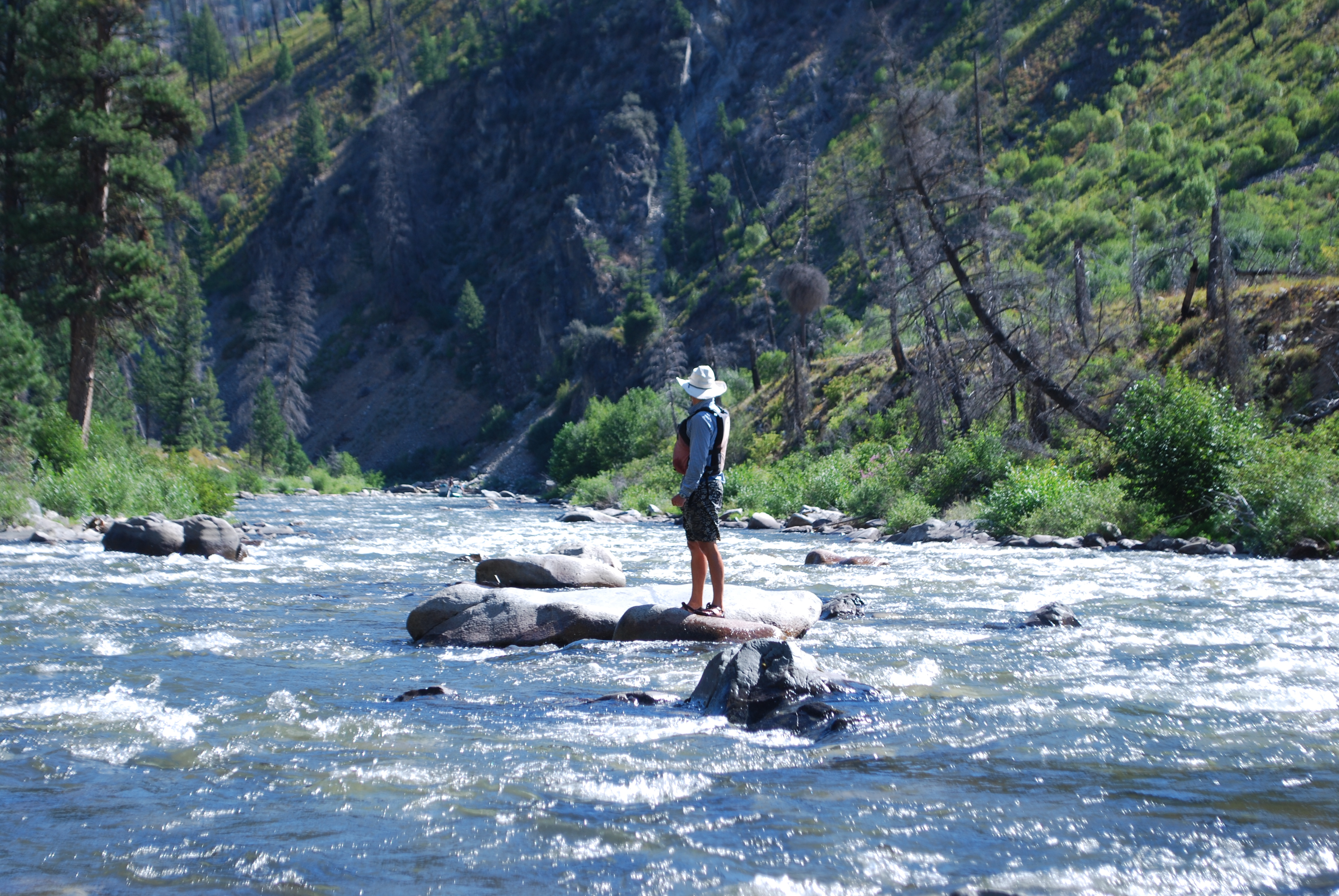 The Middle Fork offers fantastic fishing opportunities